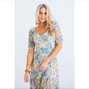 Pastel Floral Dress
